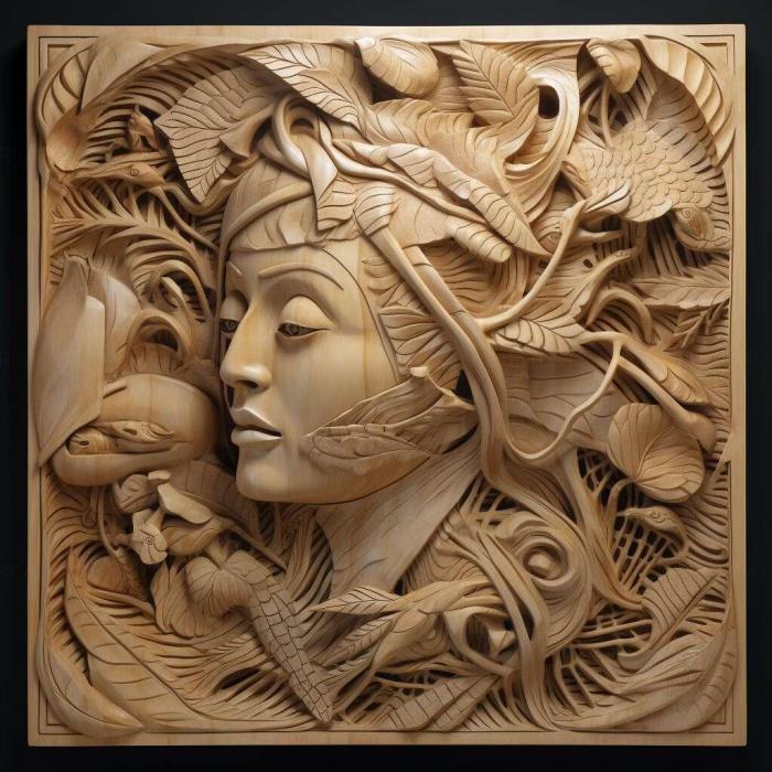 نموذج ثلاثي الأبعاد لآلة CNC 3D Art 